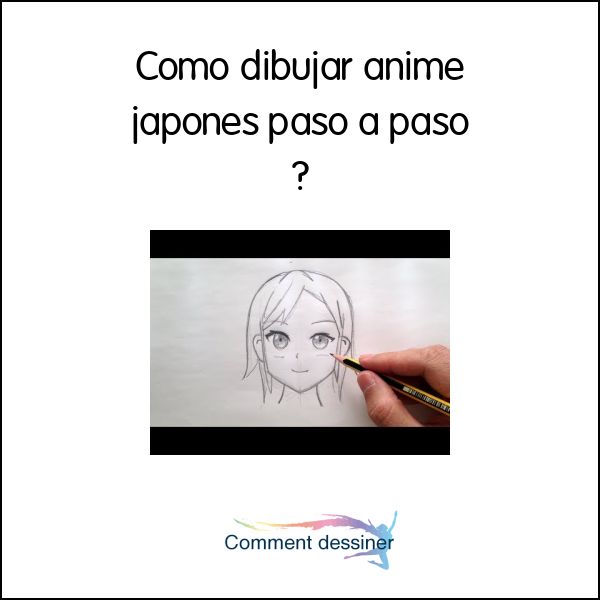 Como dibujar anime japones paso a paso